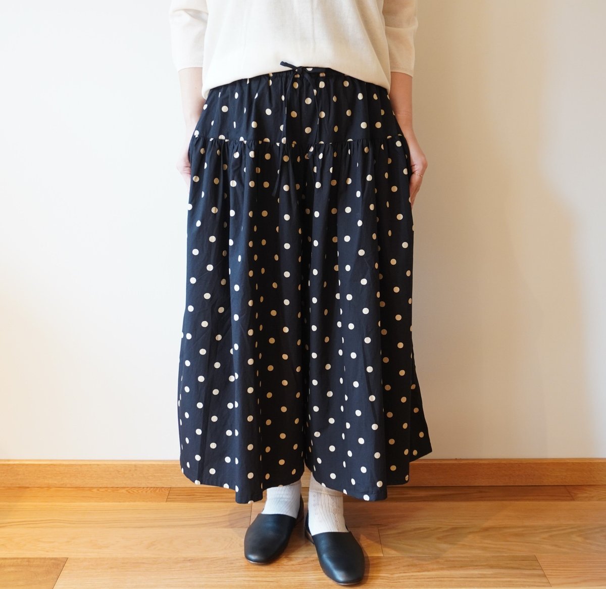 SOIL／ドットプリント キュロット | Beignets Online