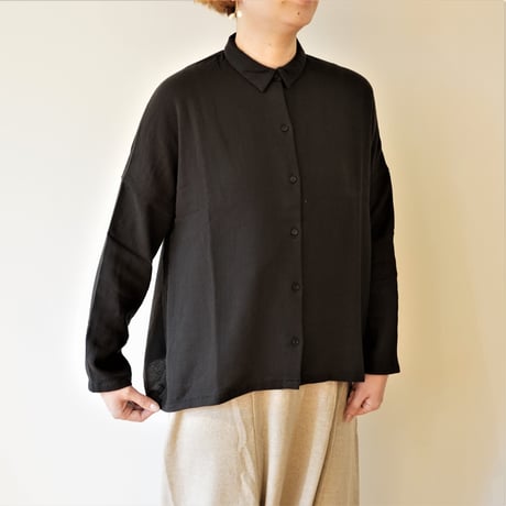 evam eva／コットンシャツ