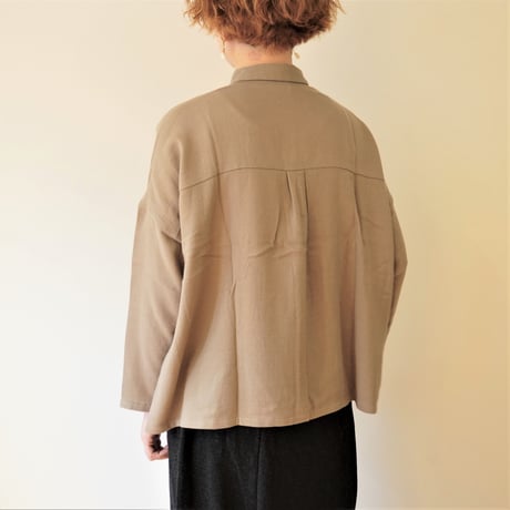 evam eva／コットンシャツ