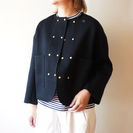 CHEVAL Plus／JERSEYのオフィサーJK