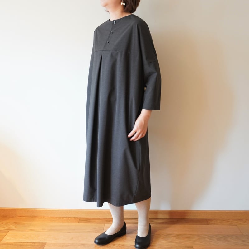 スタンプアンドダイアリー　ワンピース STAMP AND DIARY スタンプアンドダイアリー タックワンピース