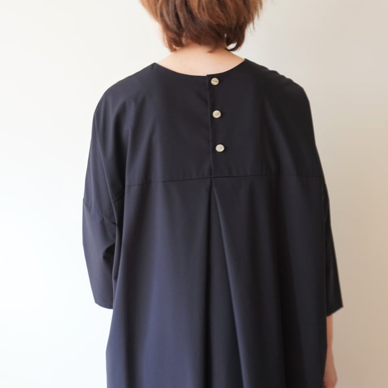 STAMP AND DIARY／2wayノーカラーコクーンワンピース | Beignets O