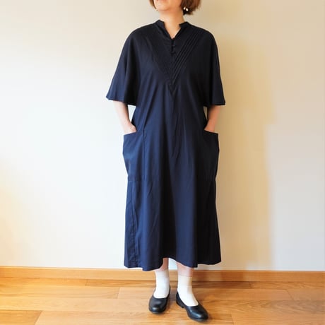 新品・未使用　ポルテデブトン　サックドレス　ネイビー　定価36300円 CATEGORY Porter des boutons | Beignets Online