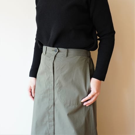 lelill／リップストップ　モッズスカート