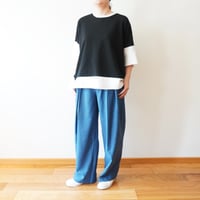 lelill／ベルテッドワイドパンツ