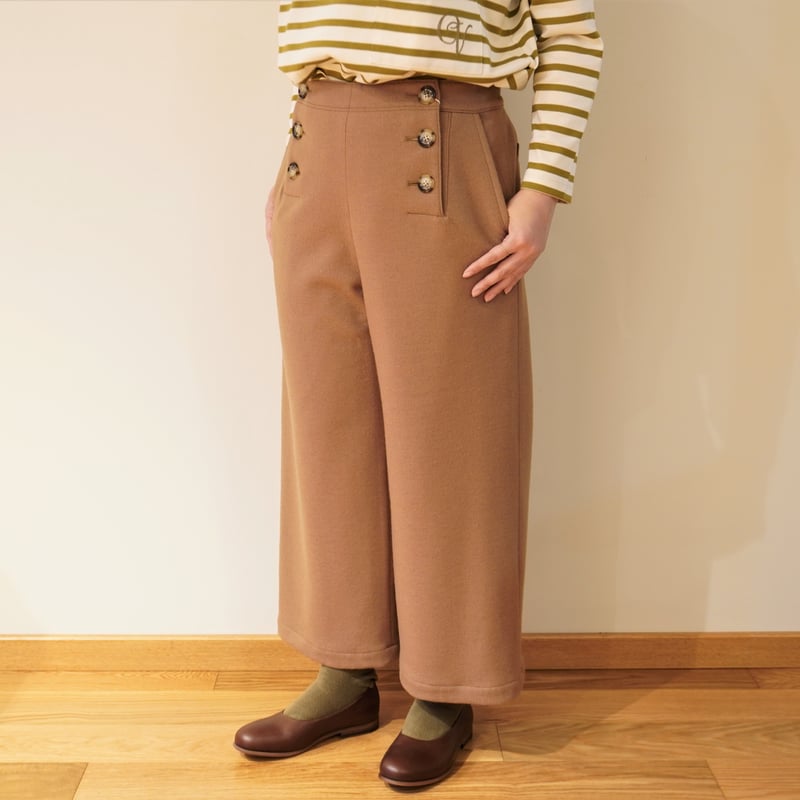 Vent d'ouest par Le Minor／ウールマリンパンツ | Beignet