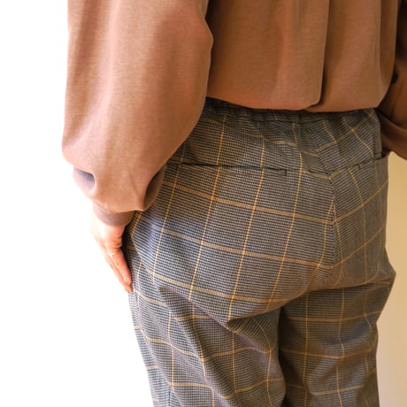 lelill／ダブルクロス　イージーテーパードパンツ
