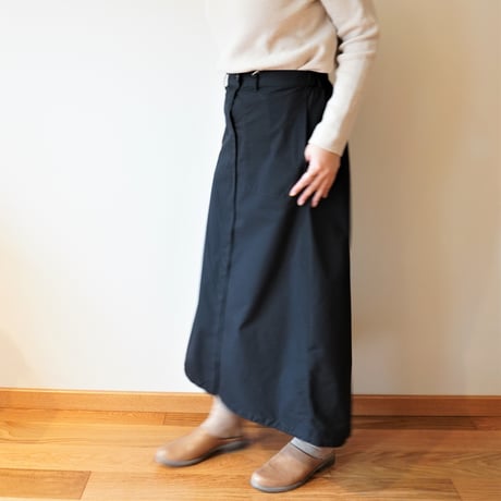 lelill／リップストップ　モッズスカート