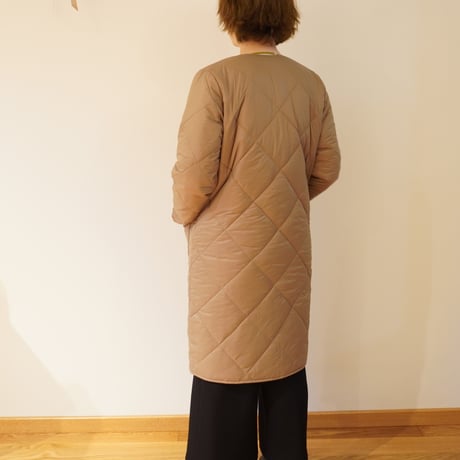 utilité／リバーシブル 中綿コート