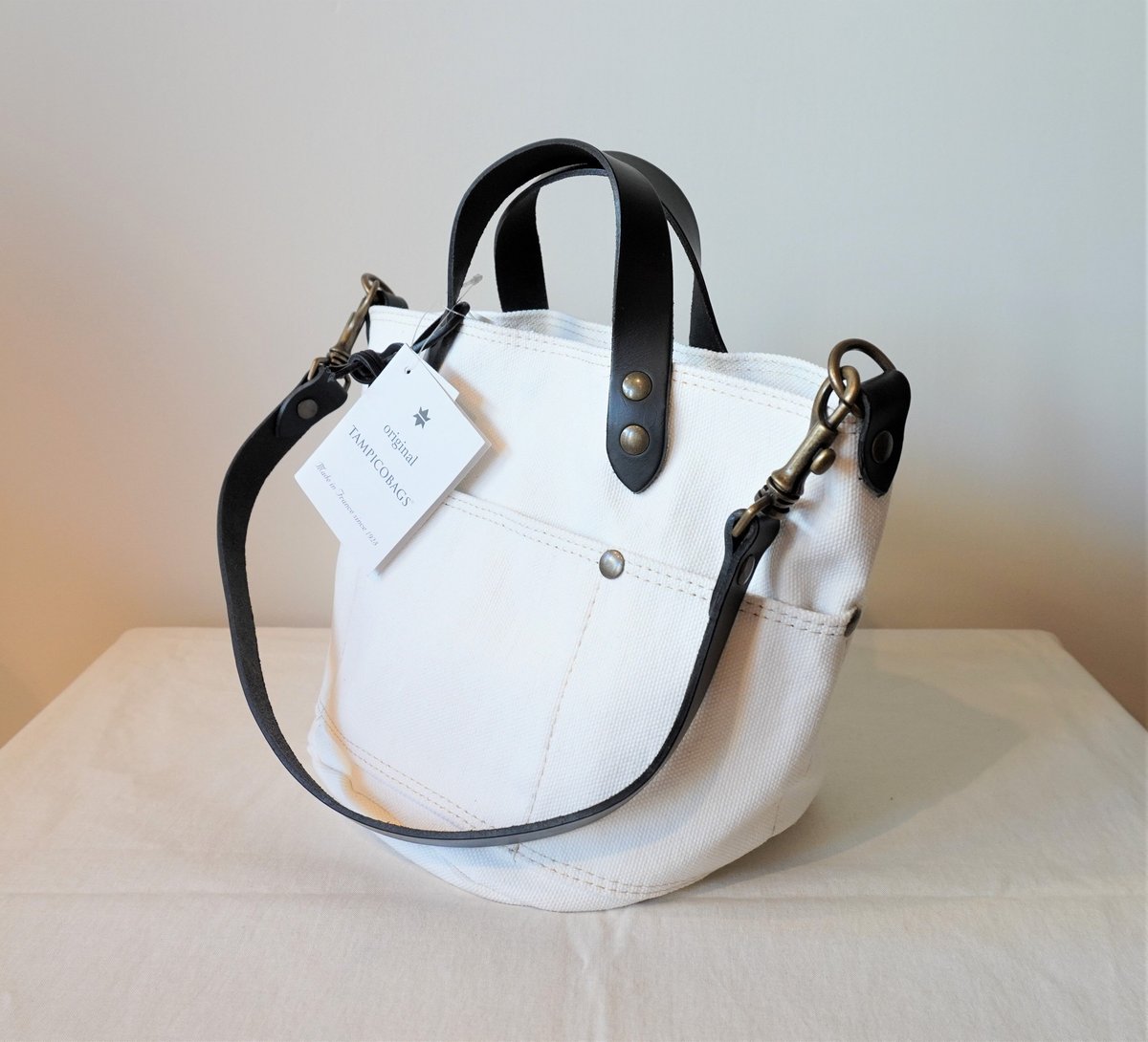 TAMPICO／NEW GARDEN BAG コットンストーンウォッシュ XS | Beig