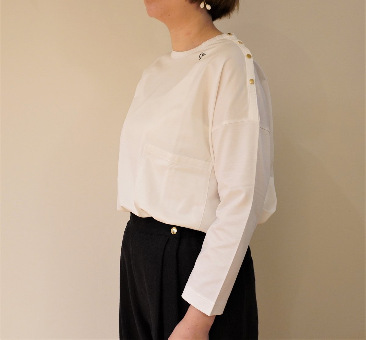 おまとめ★　cheval plus 　ボーダーカットソー、ワンピース ブリーズ BREEZE WEB限定パイルボーダーワンピース （ボーダー柄