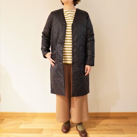 utilité／リバーシブル 中綿コート
