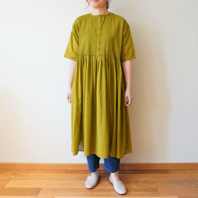 maison de soil／オーガニックコットンボイル ワンピース | Beignets O