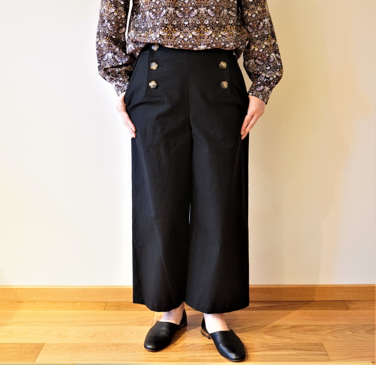 Vent d'ouest par Le Minor／コットン マリンパンツ | Beign... 【美品】Vent’ d’ouest par Le Minor／七分丈チノパン