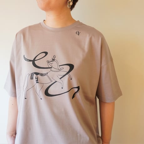 CHEVAL Plus／オーガニックコットンTシャツ【Mistral〈Sanae Nicolas〉】