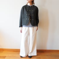 CHEVAL Plus／JERSEYのオフィサーJK