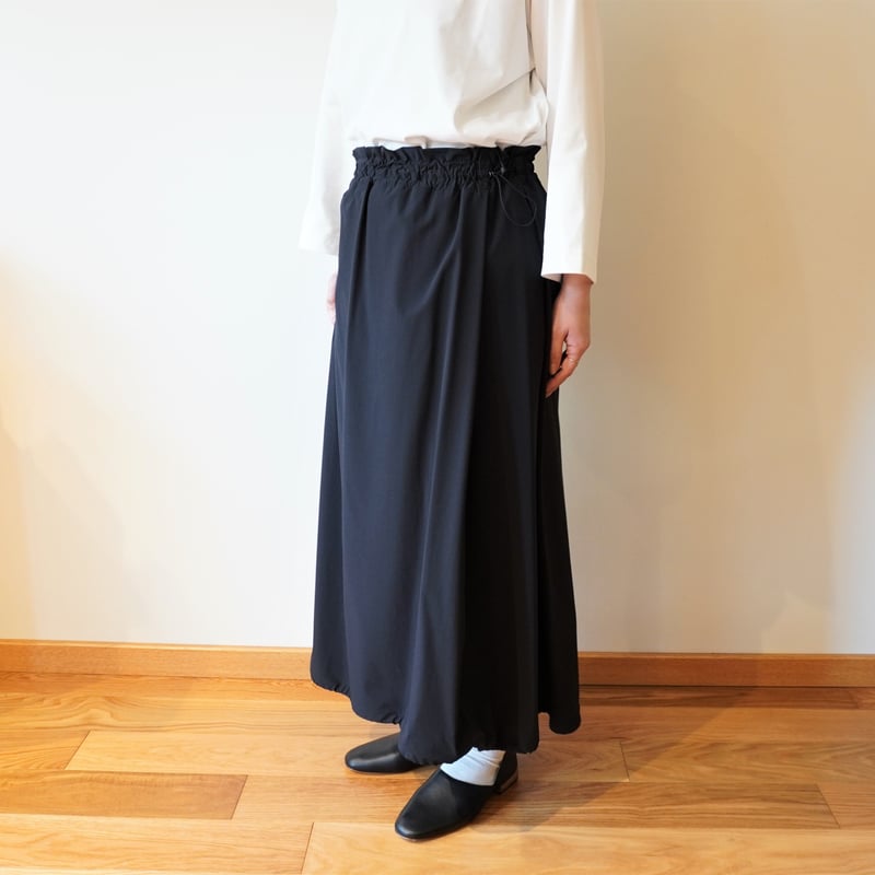 タグあり　lelill レリル　オールウェザーバルーンフレアースカート 36 lelill レリル バルーンフレアースカート