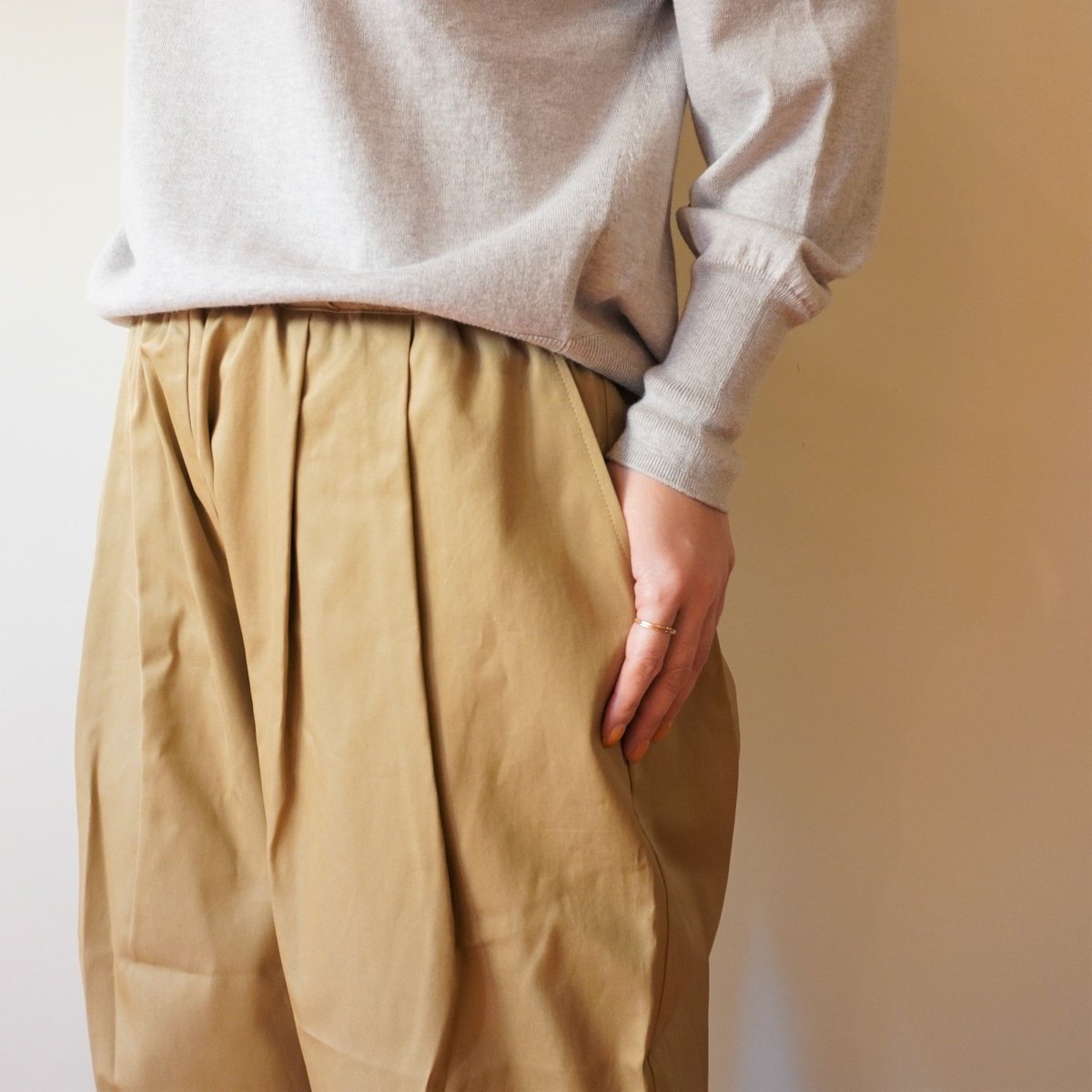 STAMP AND DIARY／2タックテーパードパンツ | Beignets Online