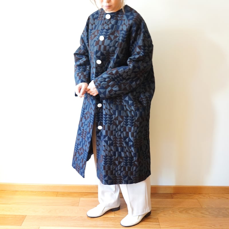光星学院　Kosei KGロゴ刺繍ネイビーコート kijinokanosei／ロングコート | Beignets Online