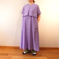 lelill／バックタックフラップ　ワンピース