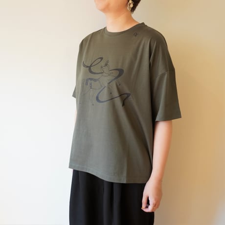 CHEVAL Plus／オーガニックコットンTシャツ【Mistral〈Sanae Nicolas〉】