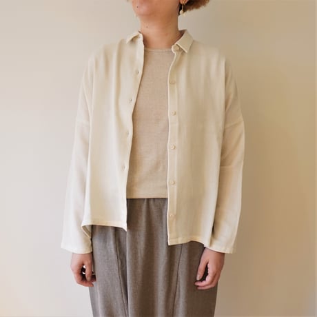 evam eva／コットンシャツ
