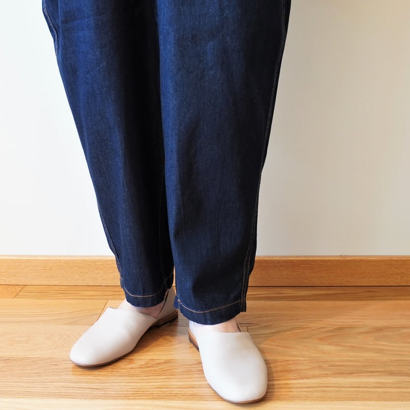 lelill／タックバルーンデニムパンツ | Beignets Online