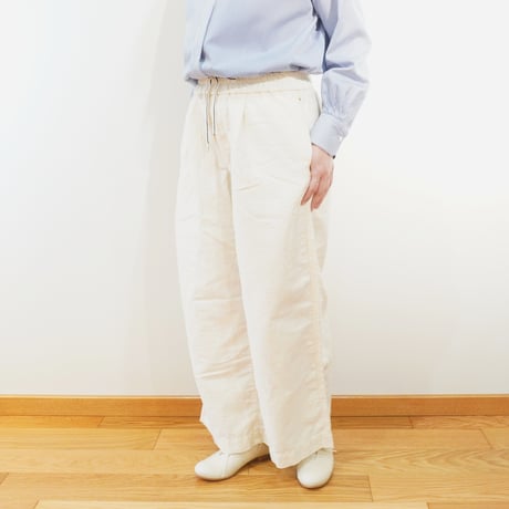 CHEVAL plus／イージーワイドパンツ