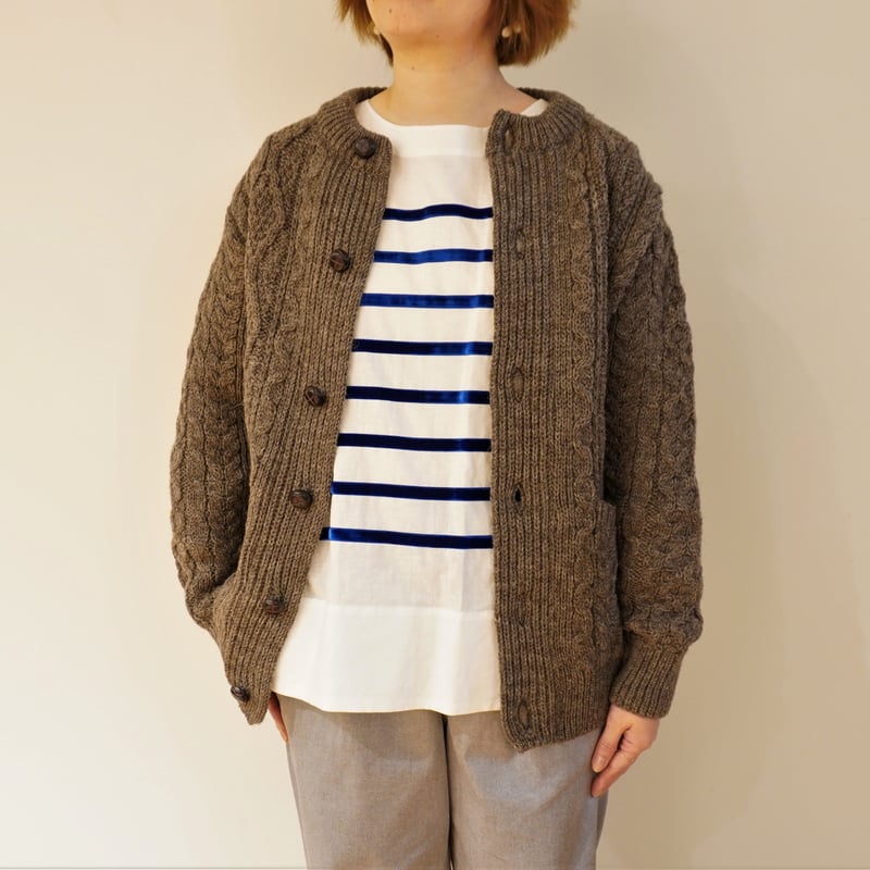 Lovely days˖˚ ͙ෆ*様専用】CYCLAS*アラン編みカーディガン Lovely days˖˚ ͙ෆ*様専用】CYCLAS*アラン編みカーディガン