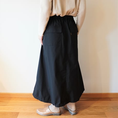 lelill／リップストップ　モッズスカート