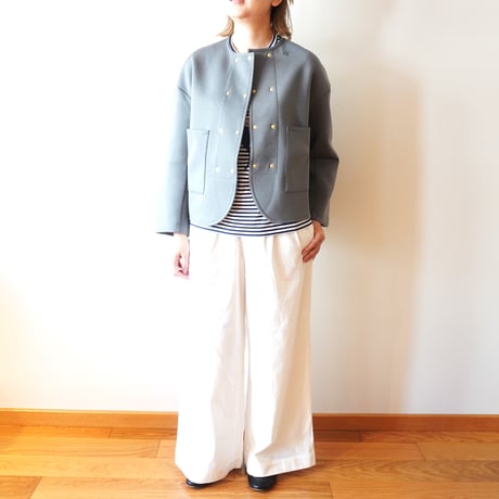 CHEVAL Plus／JERSEYのオフィサーJK