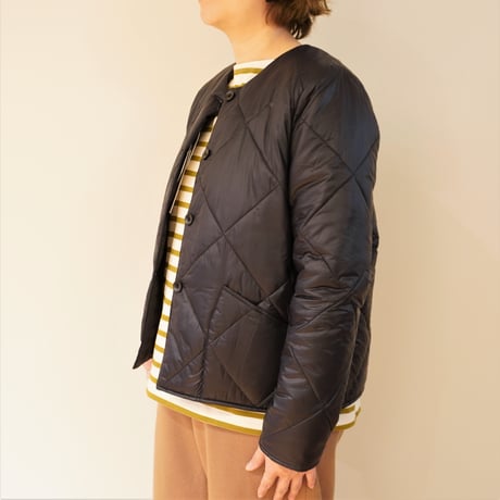 utilité／リバーシブル　中綿ショートコート