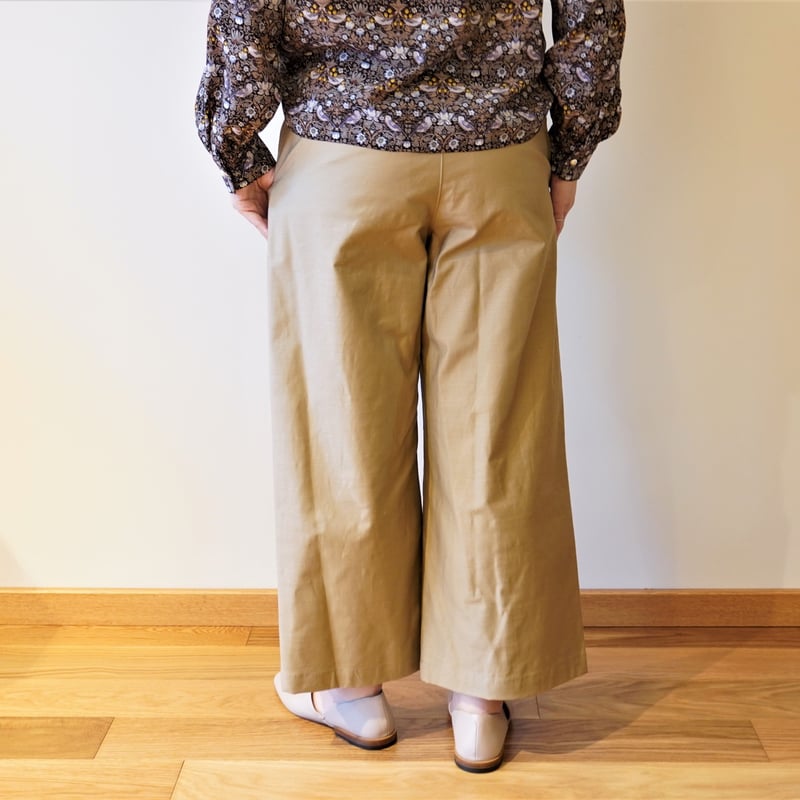 Vent d'ouest par Le Minor／コットン マリンパンツ | Beign... 【美品】Vent’ d’ouest par Le Minor／七分丈チノパン