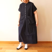 CHEVAL Plus／スタンドカラーのサックOP