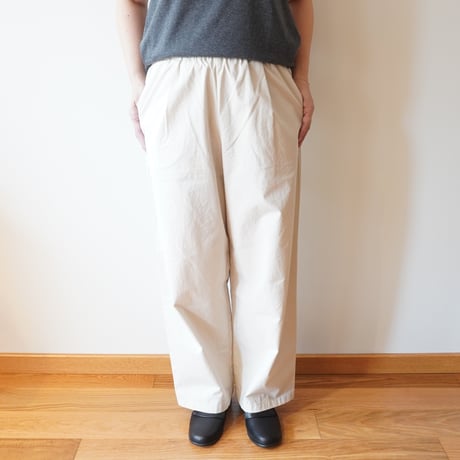 コットンワイドパンツ | STORES