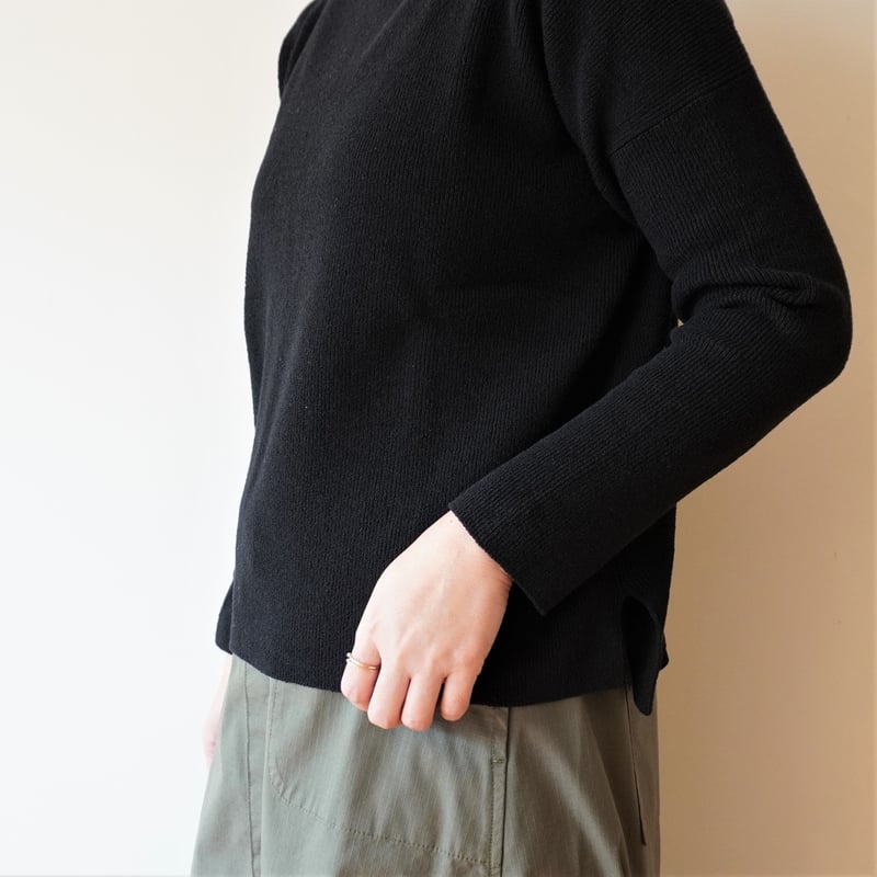 evam eva／畦編み プルオーバー | Beignets Online