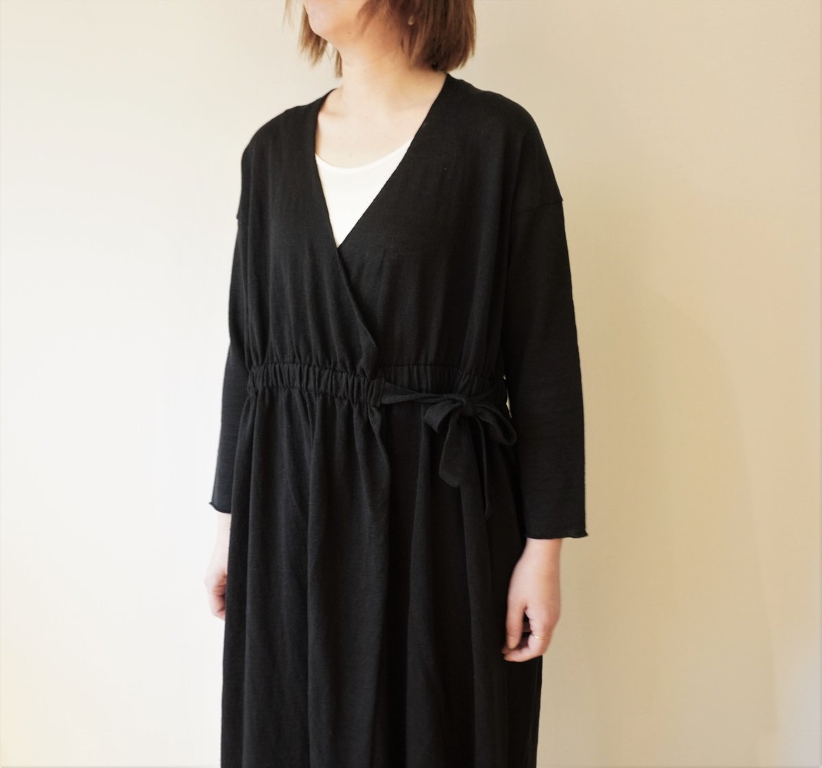 evam eva/リネンカシュクール ワンピース | Beignets Online evam eva/リネンカシュクール ワンピース | Beignets Online