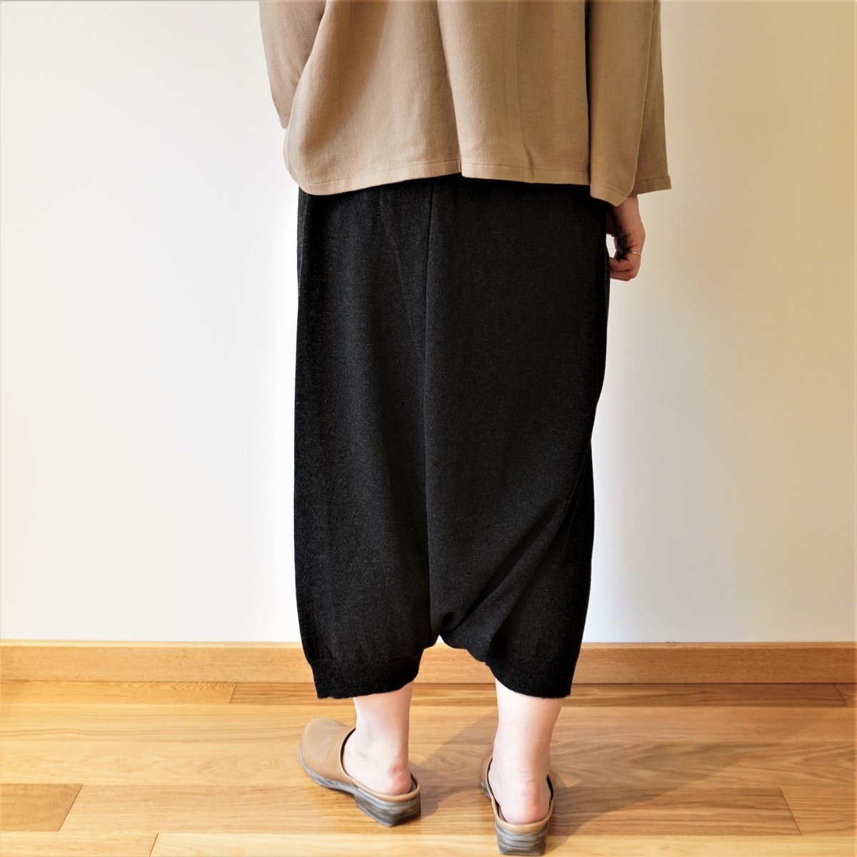 evam eva/ウール サルエルパンツ | Beignets Online evam eva/ウール サルエルパンツ | Beignets Online