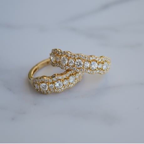 Baguette Jewelry バゲットダイヤムーンピアス CATEGORY ピアス | Baguette