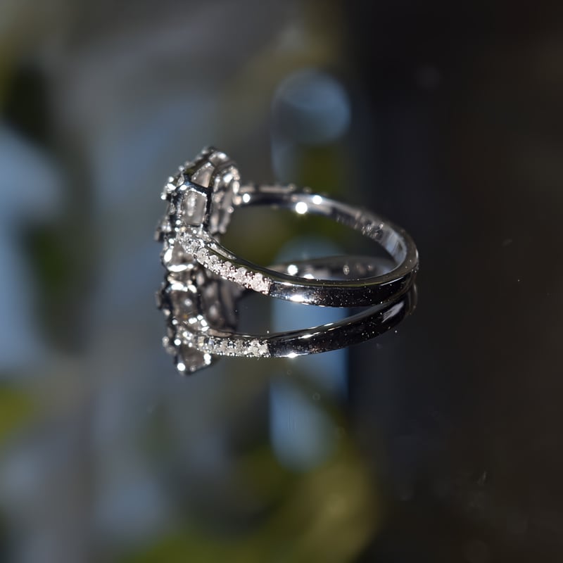 0.6ct スクエアリング | Baguette