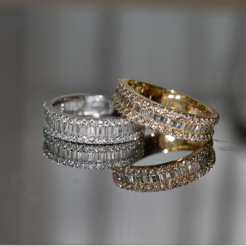 バケットエタニティリング | Baguette