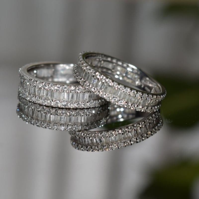 バケットエタニティリング | Baguette