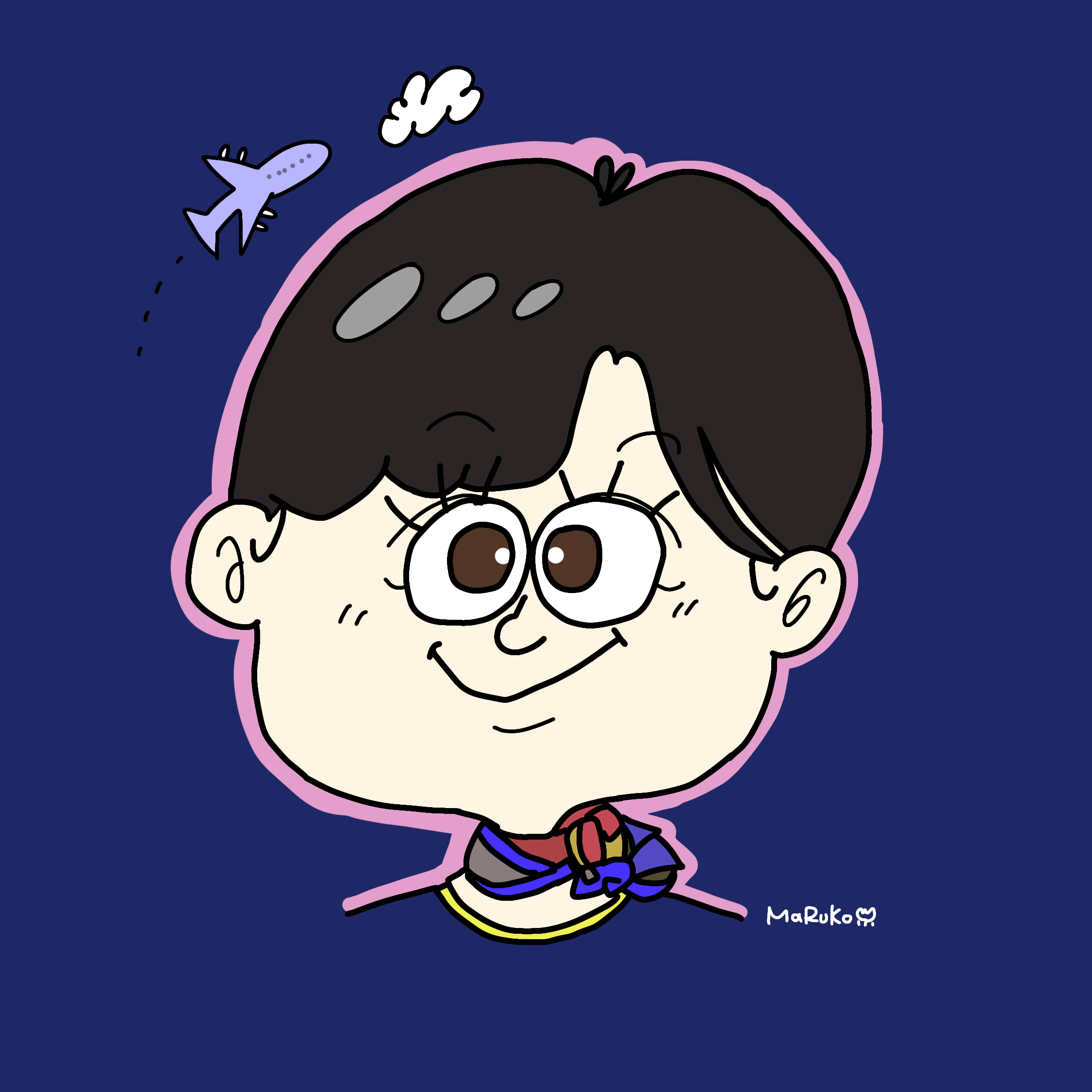 アイコン似顔絵イラストオーダー | MaRuKo