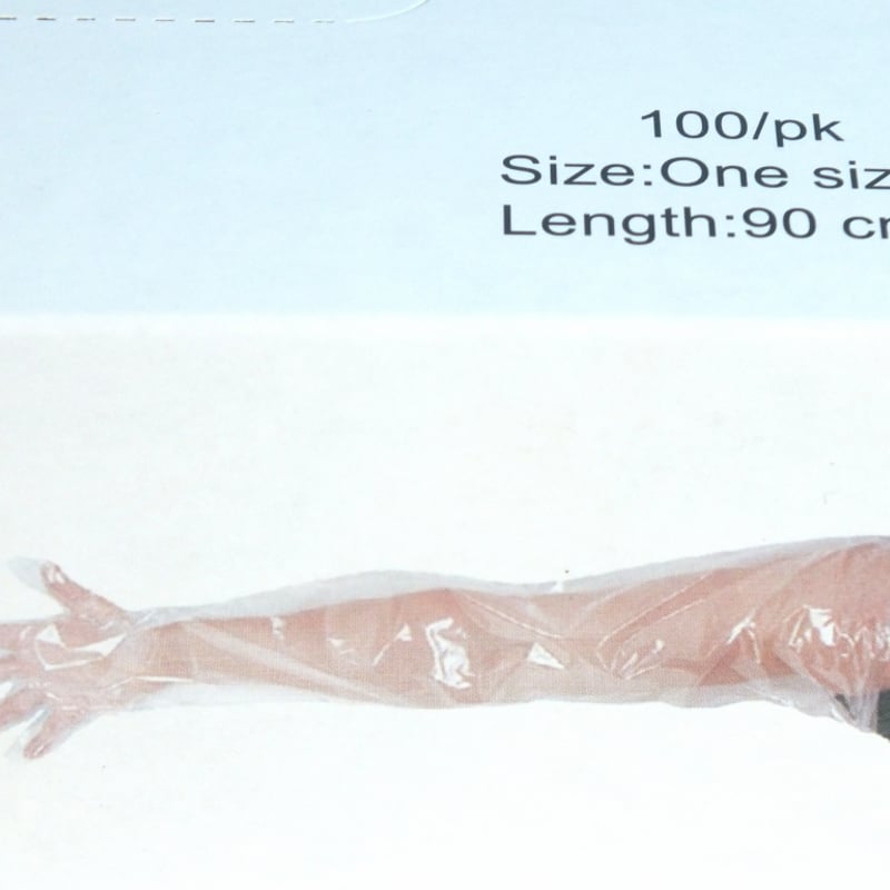 ポリ手袋 アームカバー 腕カバー 腕用防水カバー 汚れ防止 透明