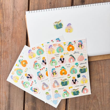 CATEGORY シール | はんこと紙もの雑貨cotori cotori