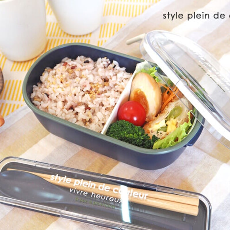 ランチ 1段式小判形 ランチボックス お弁当箱 | At First