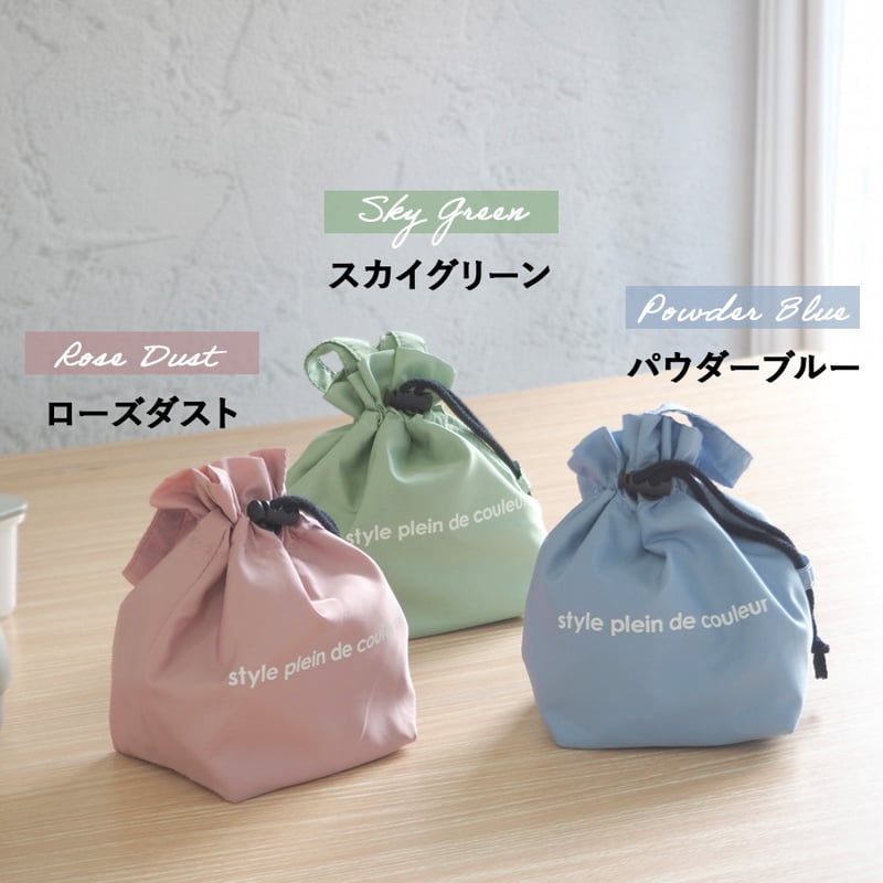 おにぎり 巾着 ランチバッグ おにぎりケース おにぎりポーチ おむすび