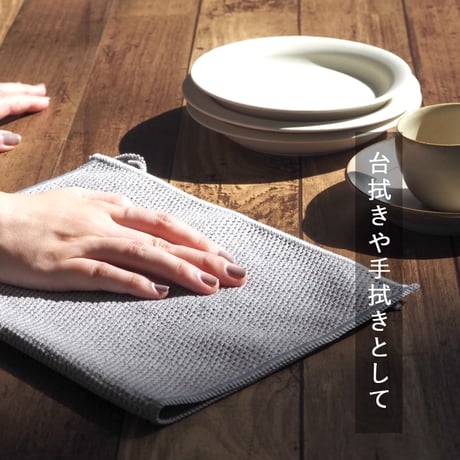 ふきん 食器拭き 布巾 キッチンタオル キッチンクロス 3枚セット ワッフルき 手拭きタオル 食器拭きクロス 台ふきん ループ付き 速乾 北欧 食器用ふきん おしゃれ 吸水