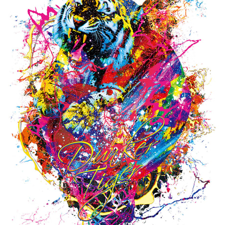 バスケTシャツ「Dunker Tiger -MeteorSparkle-」
