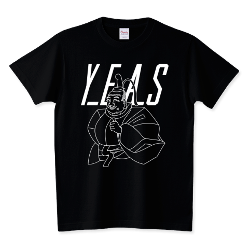 【新品未使用】NHK「どうする家康」 'Dousuru Ieyasu' Tシャツ Tシャツ（黒）背面ロゴ～大河ドラマ「どうする家康」タイトルロゴ使用